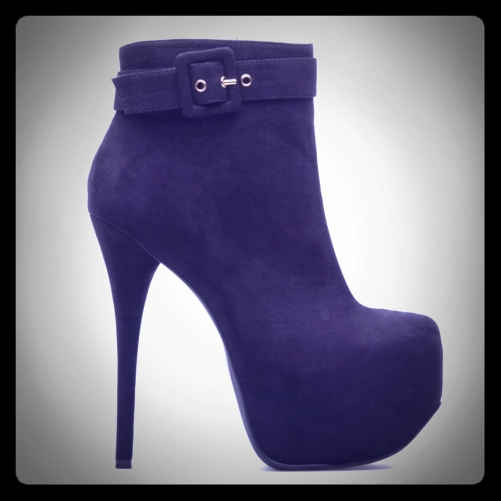 🦋NEW ITEM‼ SEXY SUEDE BOOTIE W/ZIPPER
